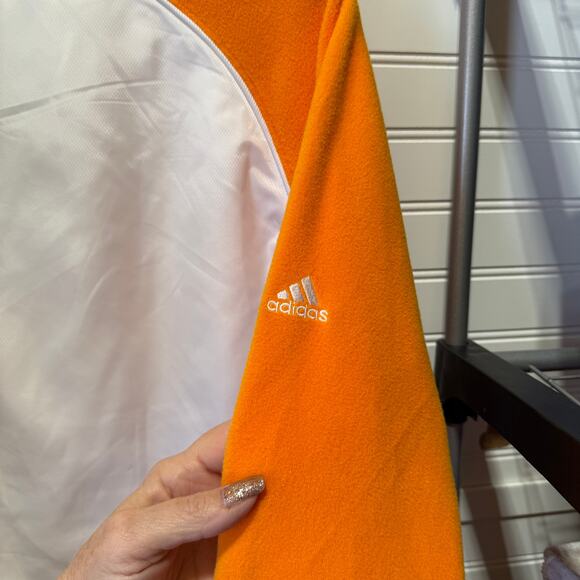 Adidas Tennessee Vols Zip Up Fleece & Nylon Jacket Size L - Picture 6 of 11